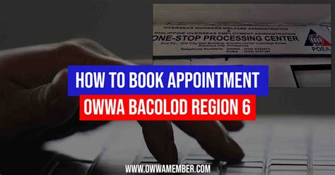 owwa bacolod|POEA Online Appointment .